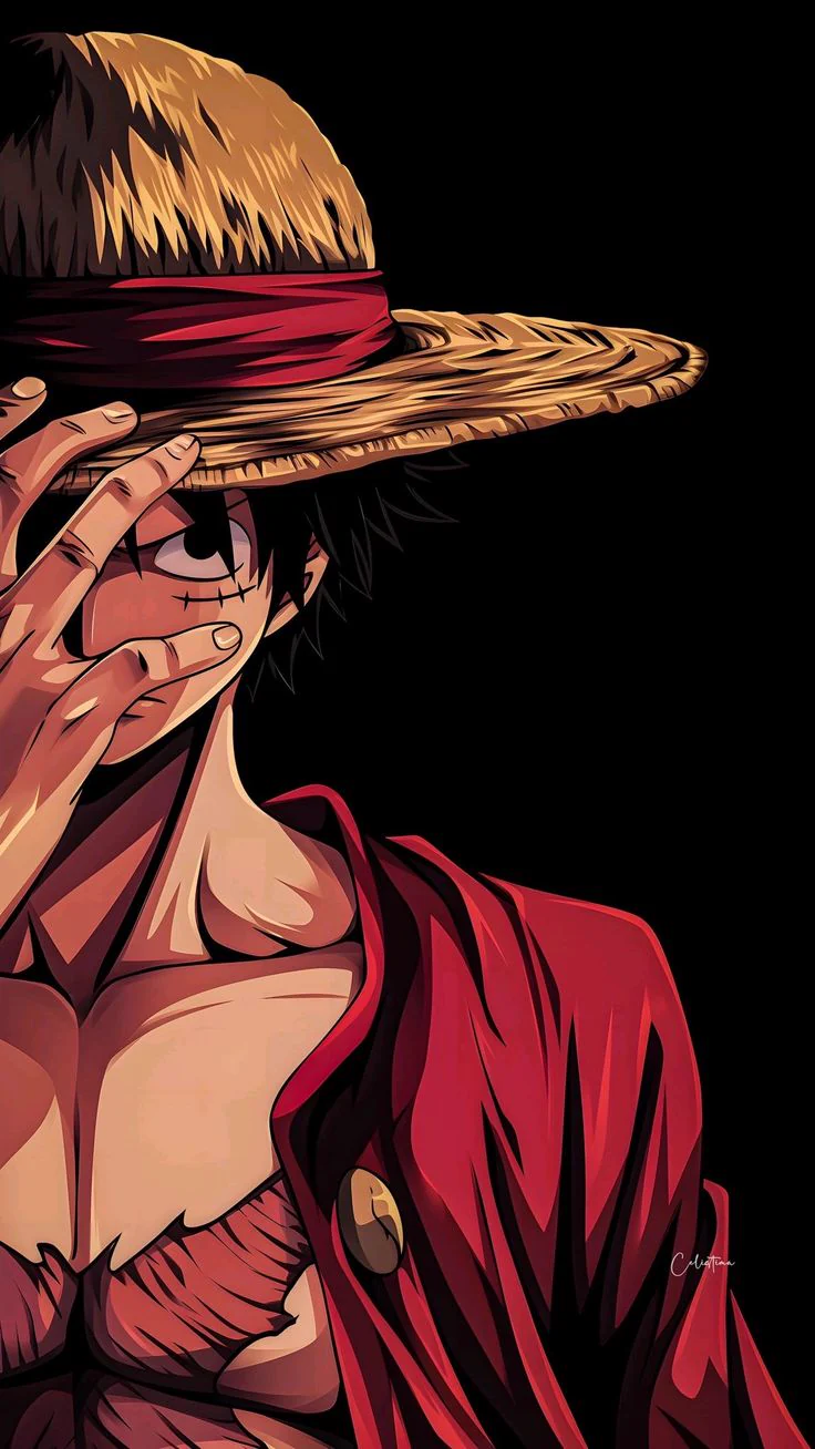 Luffy on his first wanted poster